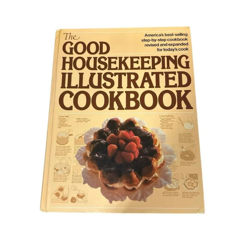 Vintage‎ The Good Housekeeping Illustrated Cookbook 1989 Hardcover Recipes